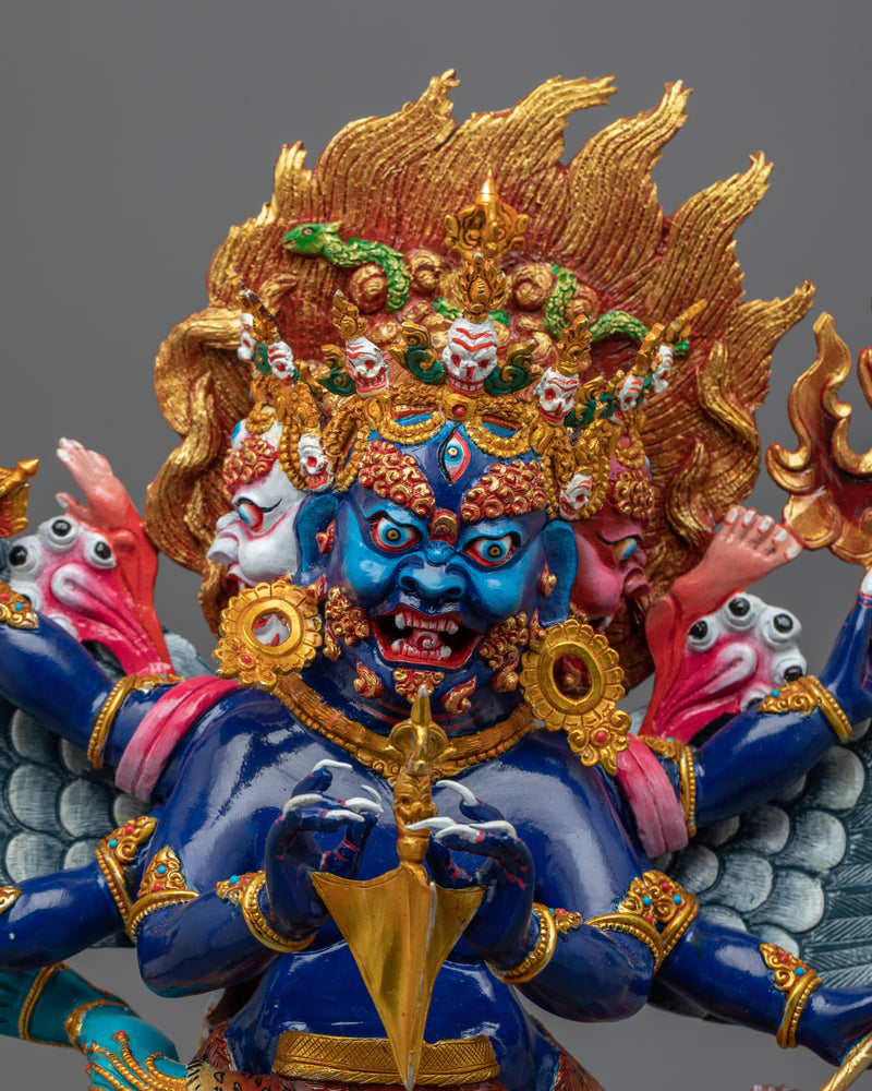 Vajrakila Statue | Traditional Buddhist Artwork of Nepal