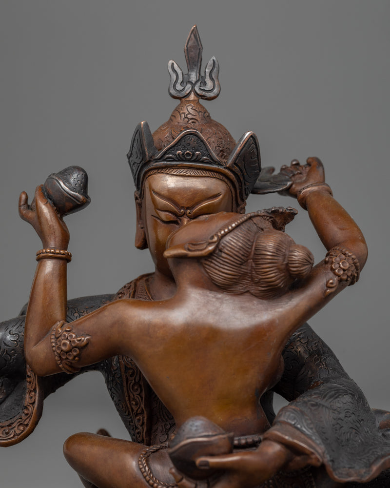 Tso Pema Guru Rinpoche Sculpture | Himalayan Crafted Artwork