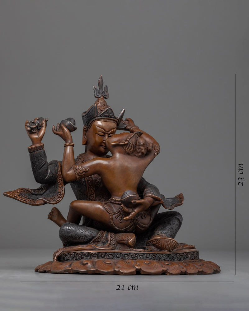 Tso Pema Guru Rinpoche Sculpture | Himalayan Crafted Artwork