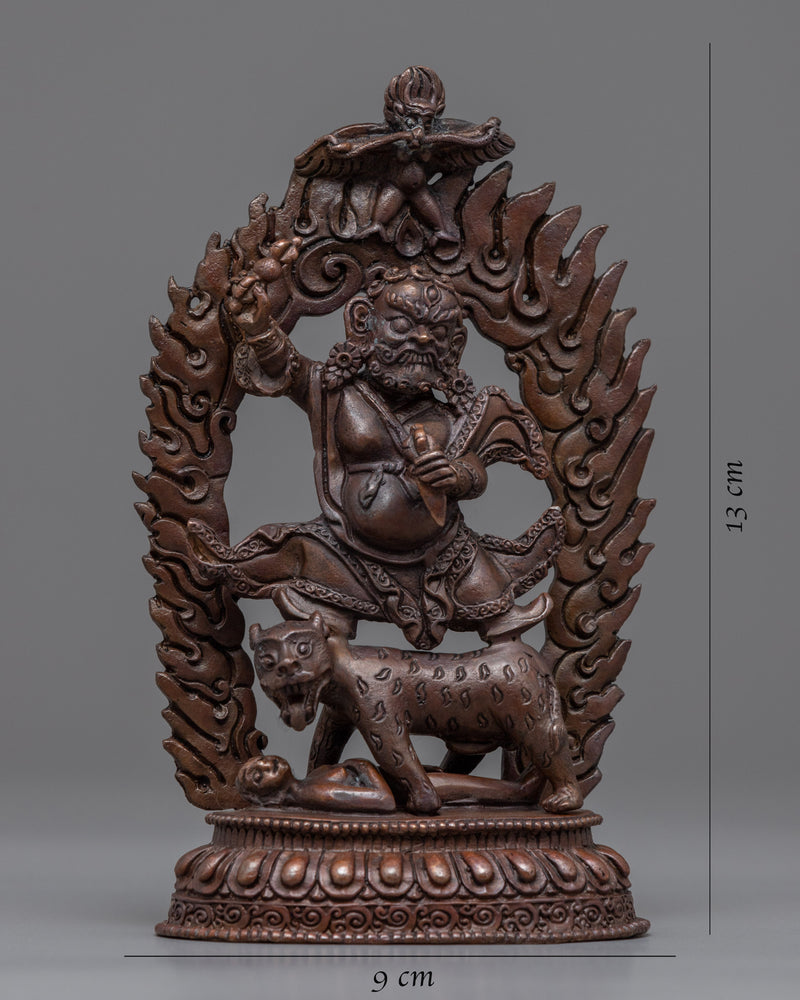 Guru Dorje Drolo Mini Statue | Himalayan Buddhist Deity