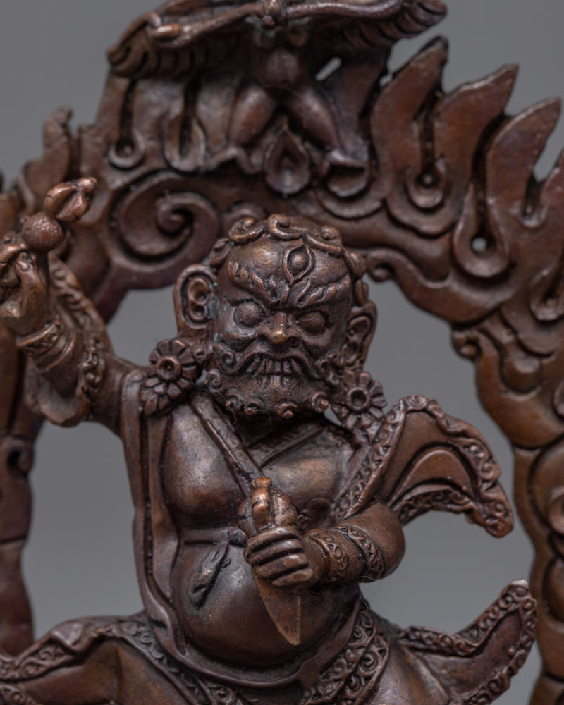 Guru Dorje Drolo Mini Statue | Himalayan Buddhist Deity