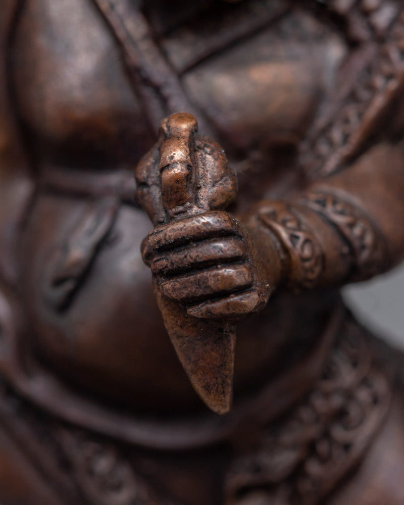 Guru Dorje Drolo Mini Statue | Himalayan Buddhist Deity