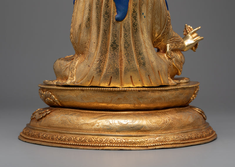 Tibetan Guru Rinpoche Statue | Buddhist Master Padmasambhava Art