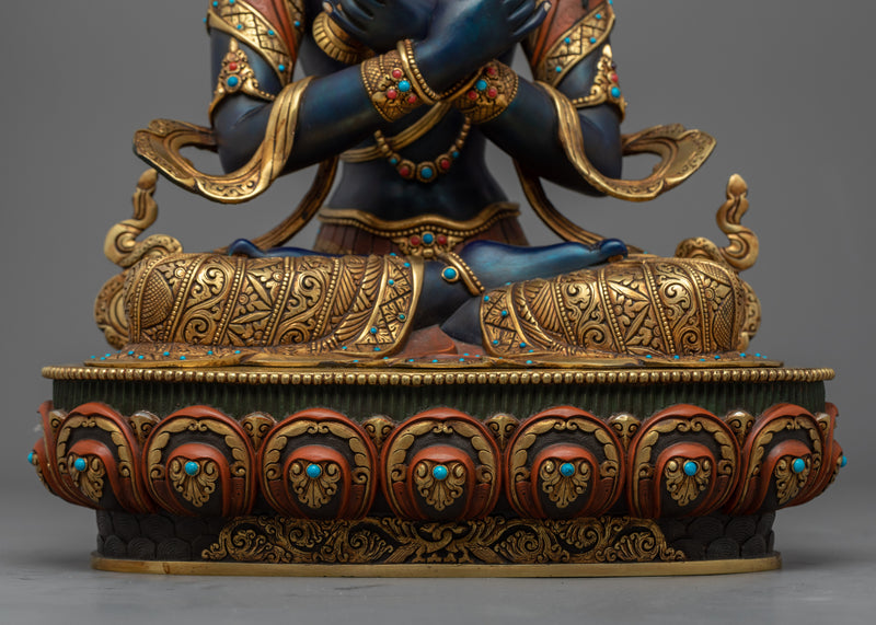 Buddha Vajradhara Rare Statue | Himalayan Handmade Art