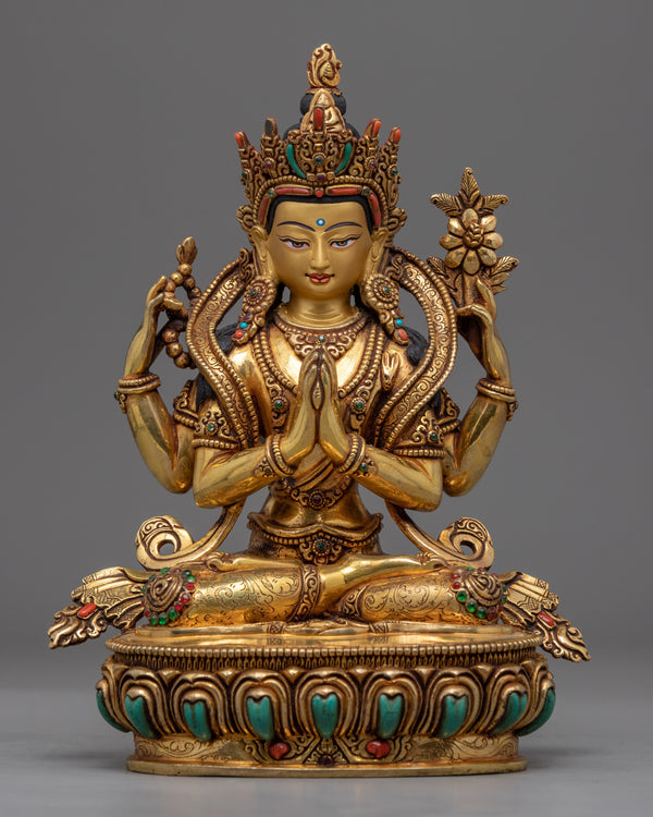 avalokitesvara bodhisattva statue