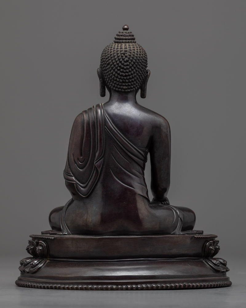 Namo Shakyamuni Buddha Statue | Traditional Buddhist Art of Historic Buddha