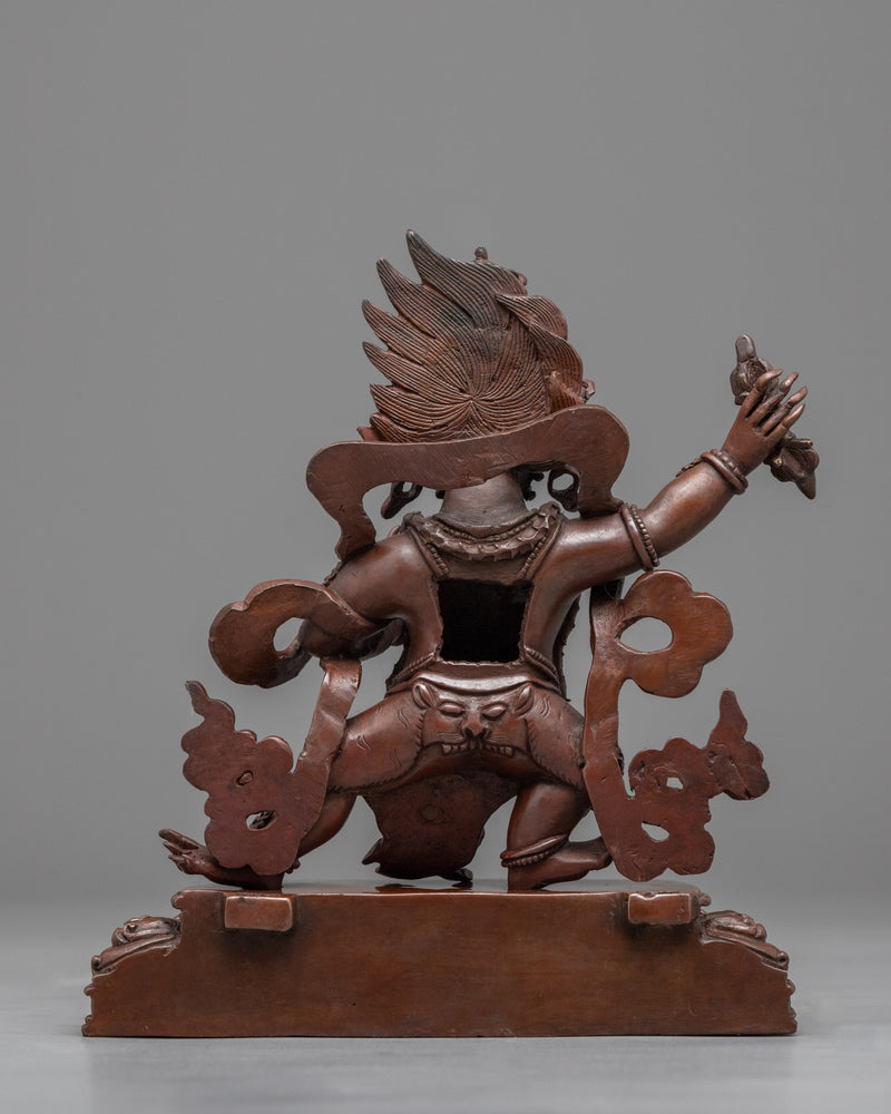 Vajrapani Bodhisattva Statue | Traditional Himalayan Buddhist Artwork