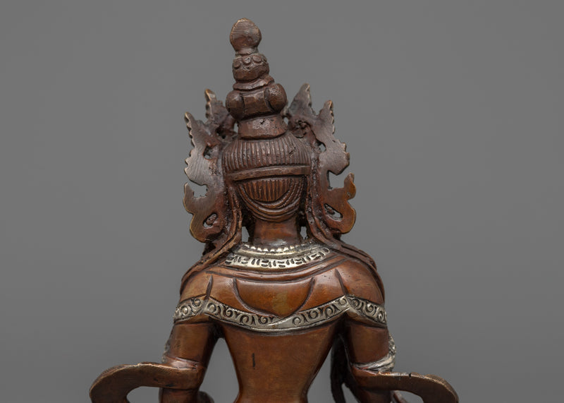 Vajrasattva Statue for Meditation and Ritual | Traditional Handcrafted Buddhist Art