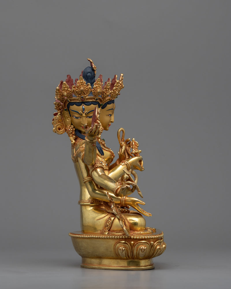 Namgyalma with Three Faces Statue | Dakini of Longevity Sculpture