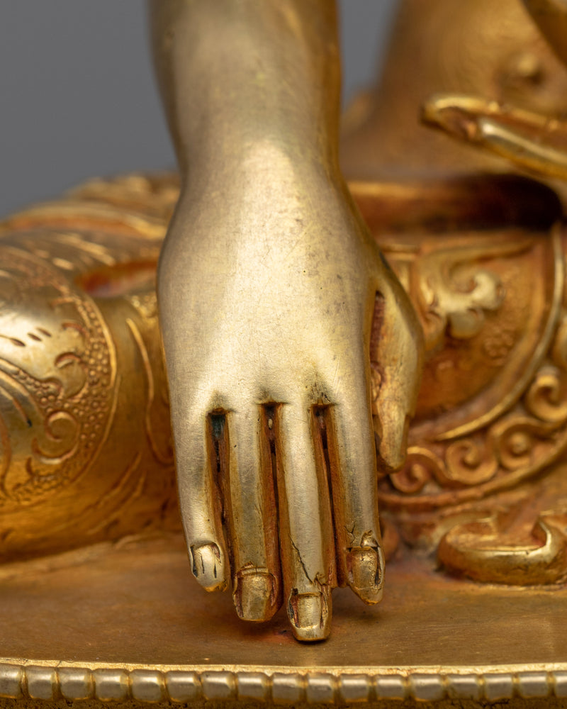 Shakyamuni Buddha Mantra Practice Statue | Siddhartha Gautama, Founder of Buddhism