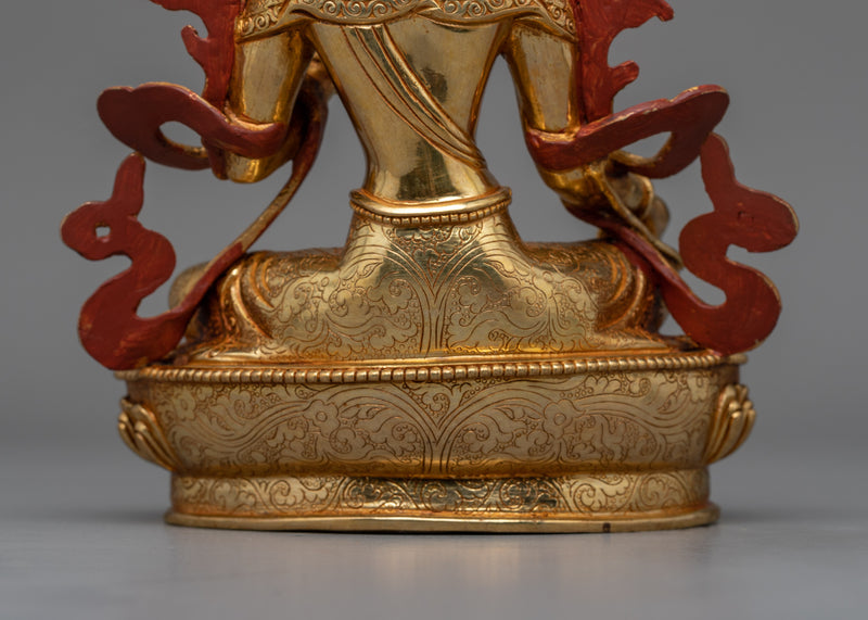 Green Tara Symbolism Statue | Traditional Tibetan Style Buddhist Statue