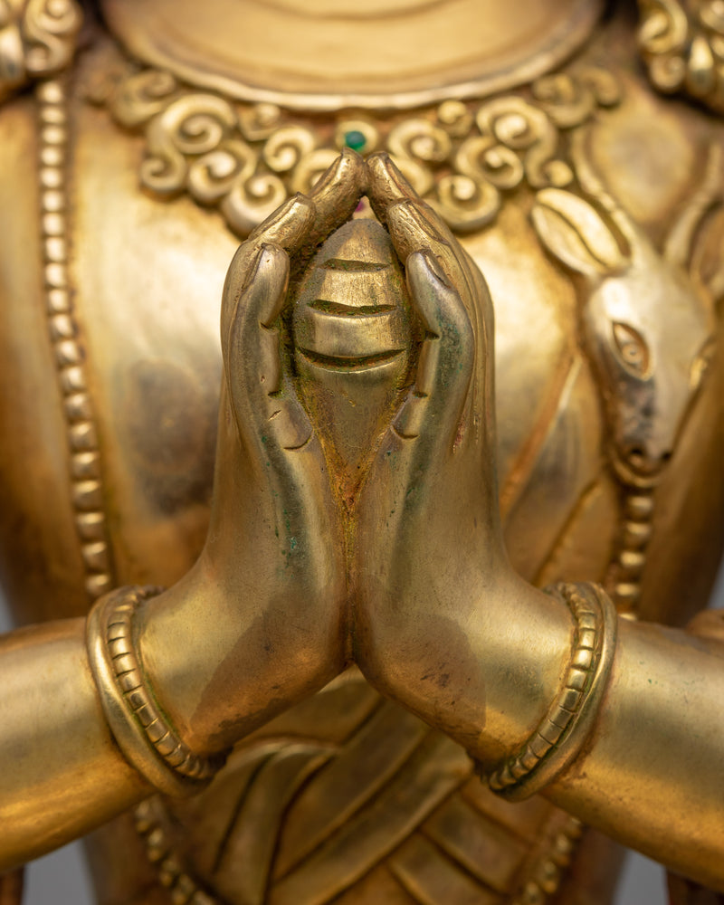 Magnificent Buddhist Avalokiteshvara Statue | Invoke the Compassion of Chenrezig