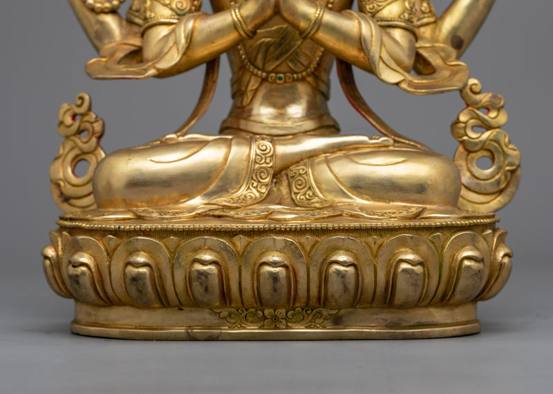 Magnificent Buddhist Avalokiteshvara Statue | Invoke the Compassion of Chenrezig