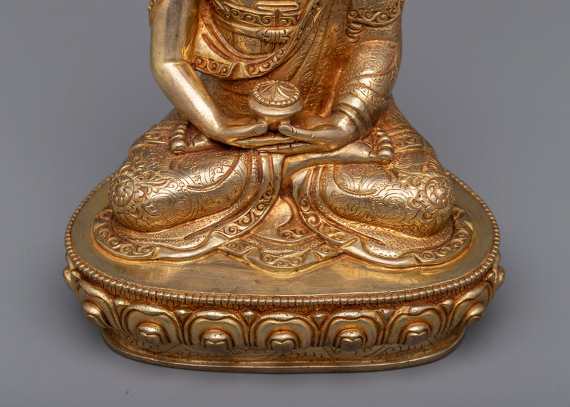 Buddha Amitabha Sculpture | Handcrafted Buddhist Statue for Meditation