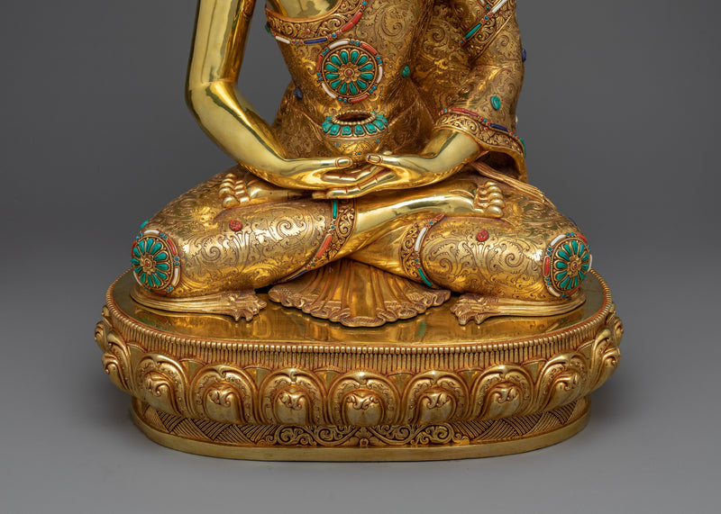 Namo Amitabha: The Buddha of Immeasurable Light and Life | Himalayan Handcrafted Statue