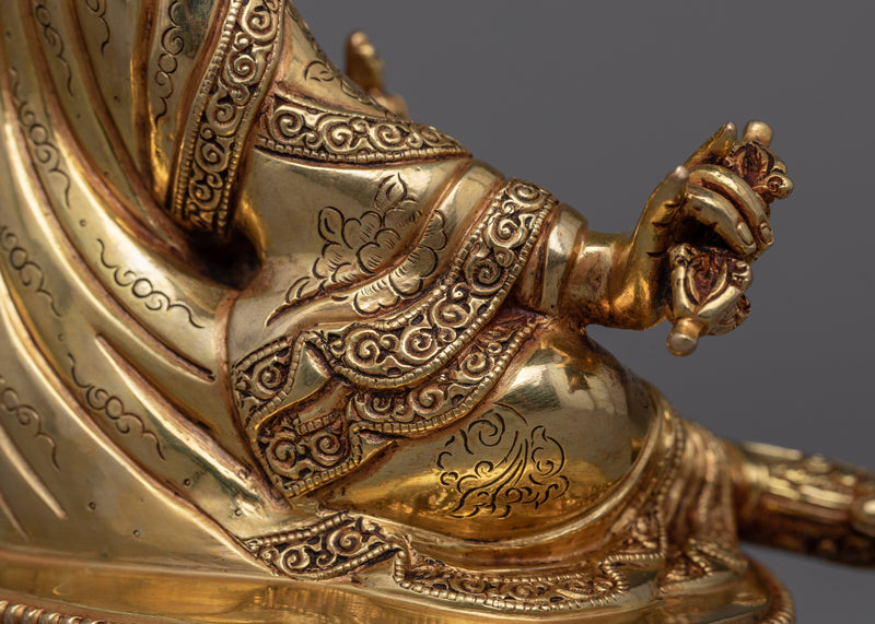 Guru Rinpoche Mantra Practice Statue | Padmasambhāva, "Born from a Lotus"