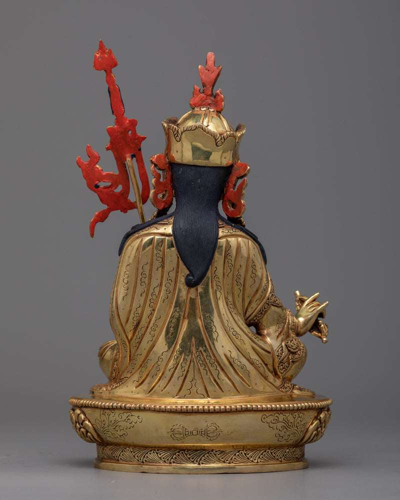 Guru Rinpoche Mantra Practice Statue | Padmasambhāva, "Born from a Lotus"