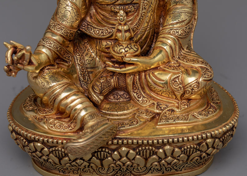 Guru Rinpoche Mantra Practice Statue | Padmasambhāva, "Born from a Lotus"