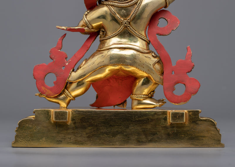 Vajra Thunderbolt Holder Vajrapani Statue | The Protector and Guide of the Buddha