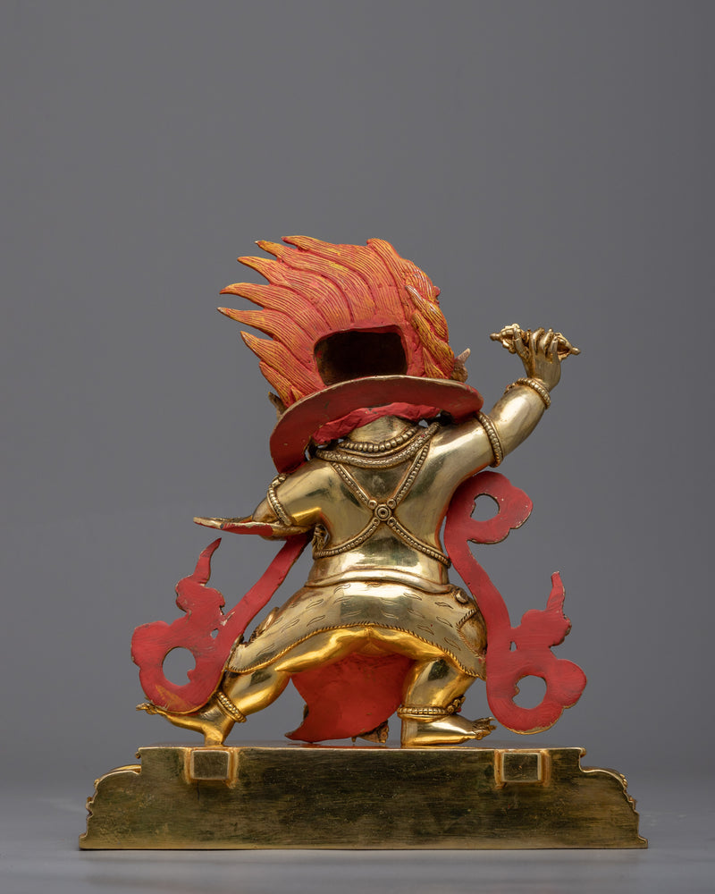 Vajra Thunderbolt Holder Vajrapani Statue | The Protector and Guide of the Buddha