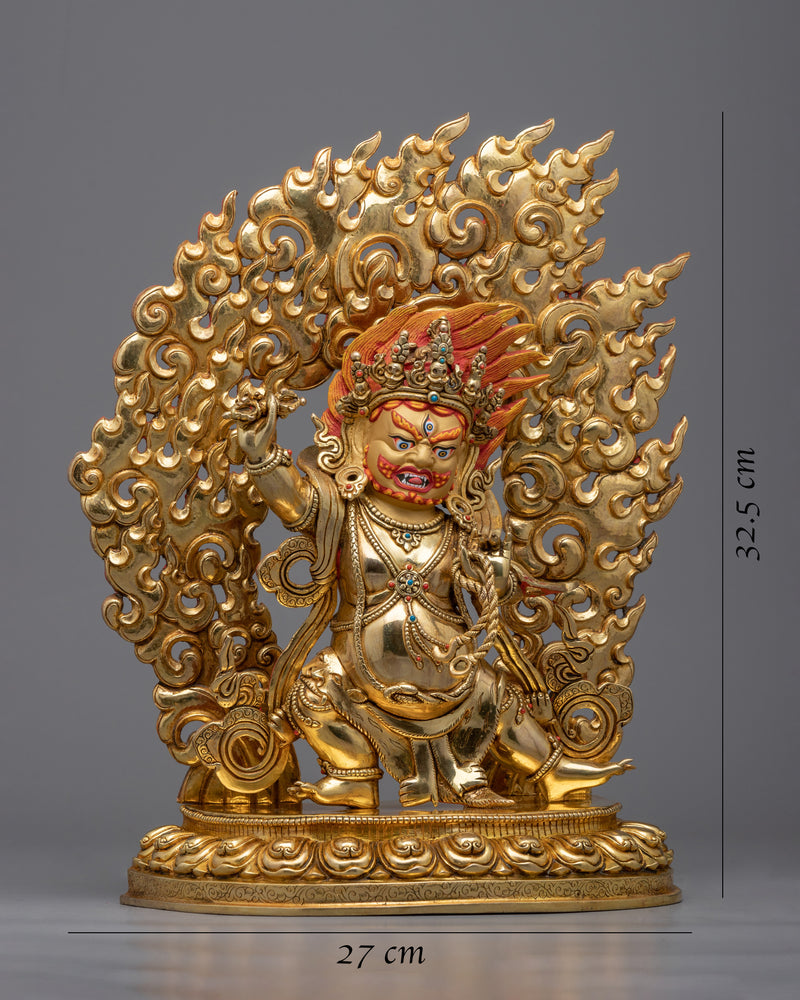 Vajra Thunderbolt Holder Vajrapani Statue | The Protector and Guide of the Buddha