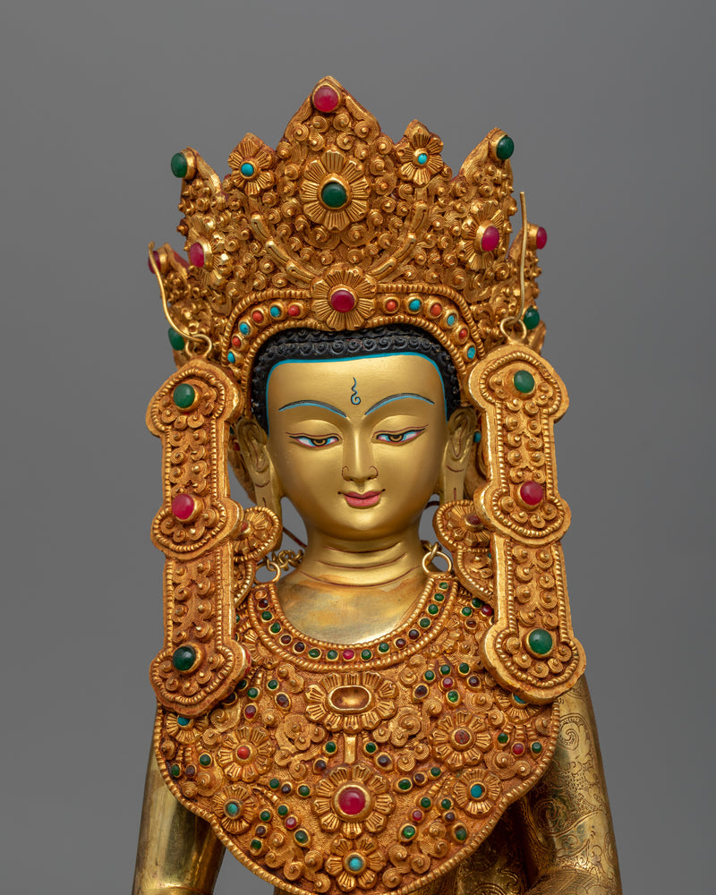 Namo Amitabha Buddha Sculpture | Buddha of Pure Land Buddhism