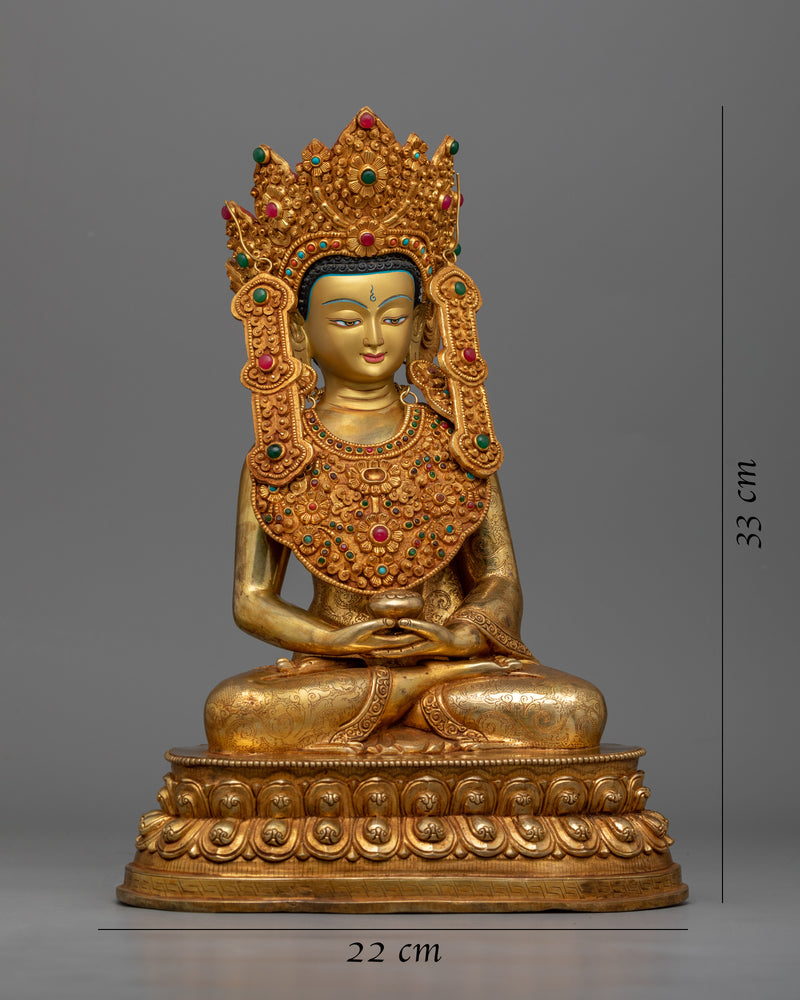 Namo Amitabha Buddha Sculpture | Buddha of Pure Land Buddhism