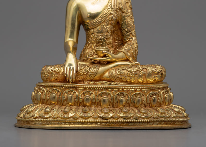 Enlighten Your Space with the Exquisite Siddhartha Shakyamuni Statue | Golden Art