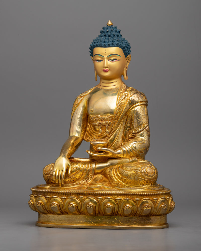 Gotama Siddhartha Golden Statue | The Enlightened One