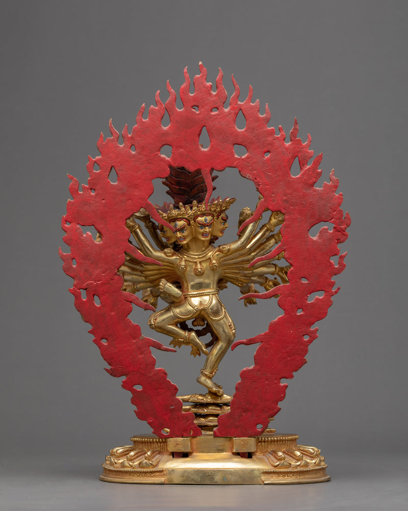 Hevajra Statue | Traditionally Crafted with his Consort