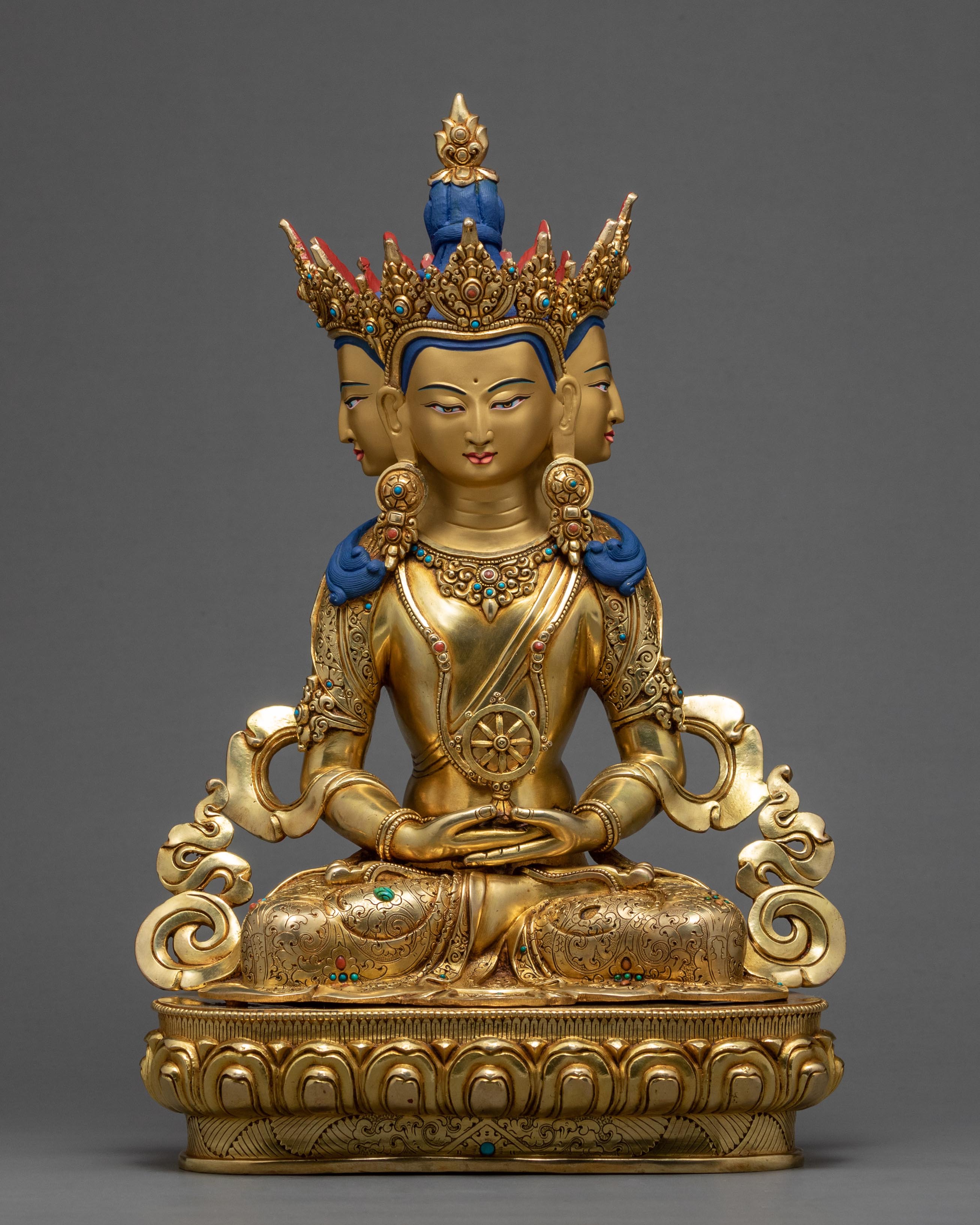 Vairocana Buddha Statue | Traditional Tibet Art