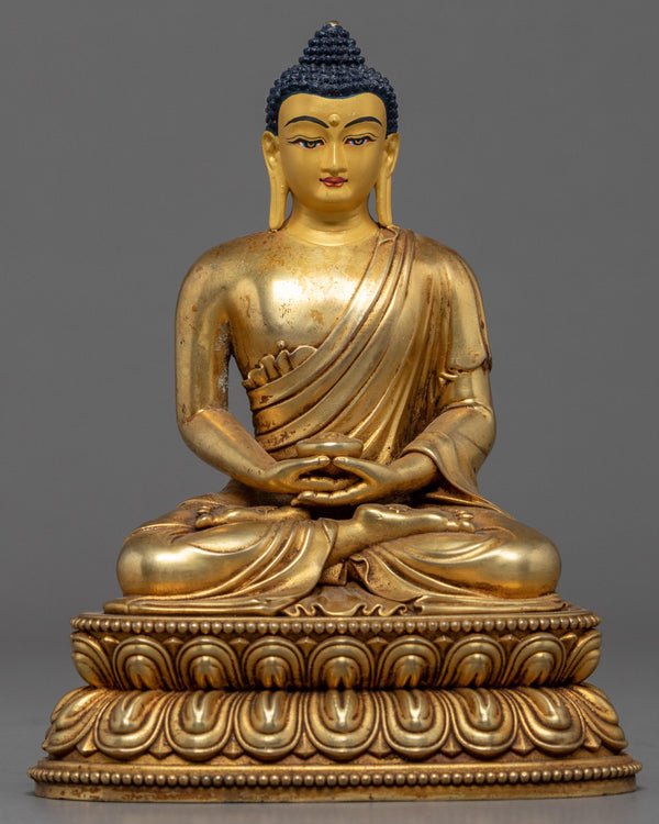 Seated Buddha Amitabha Sculpture