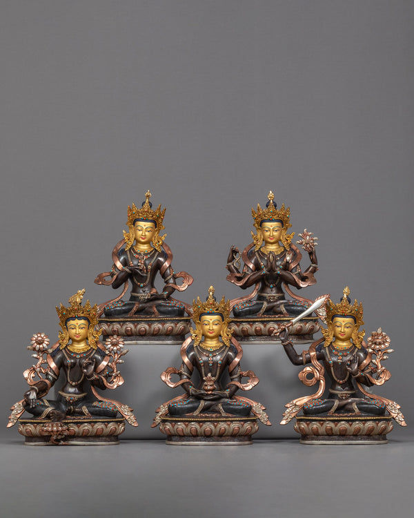 Bodhisattva Sculpture Altar Set