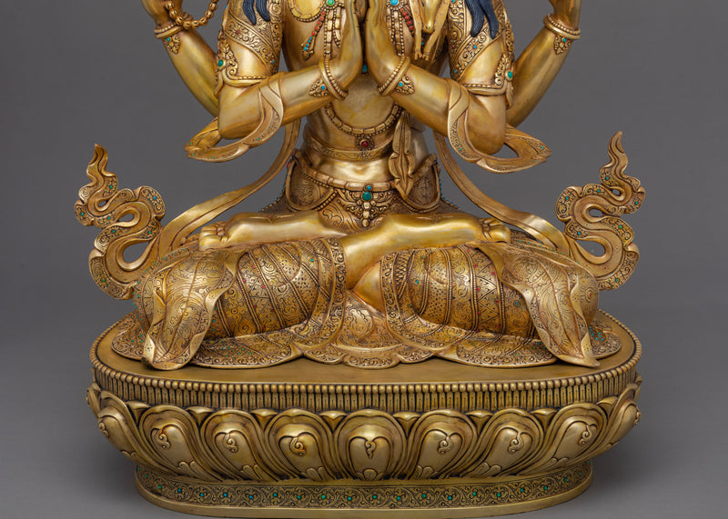 Avalokiteshvara Chenrezig | Statue Art | Buddhism Deity