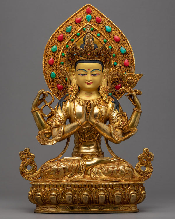 Chenrezig Avalokiteshvara Statue 