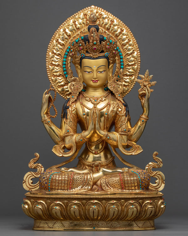 Avalokiteshvara Chenrezig Statue