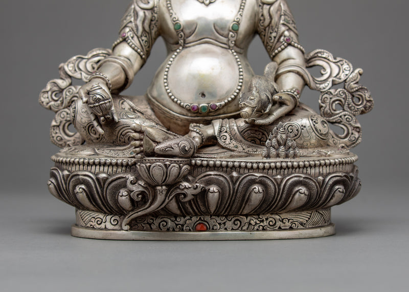 Indoor Dzambhala Sculpture | Traditional Wealth Deity Art