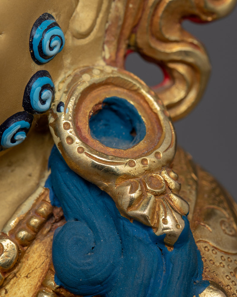 Wealth Deity Dzambhala Sculpture | Traditional Himalayan Art