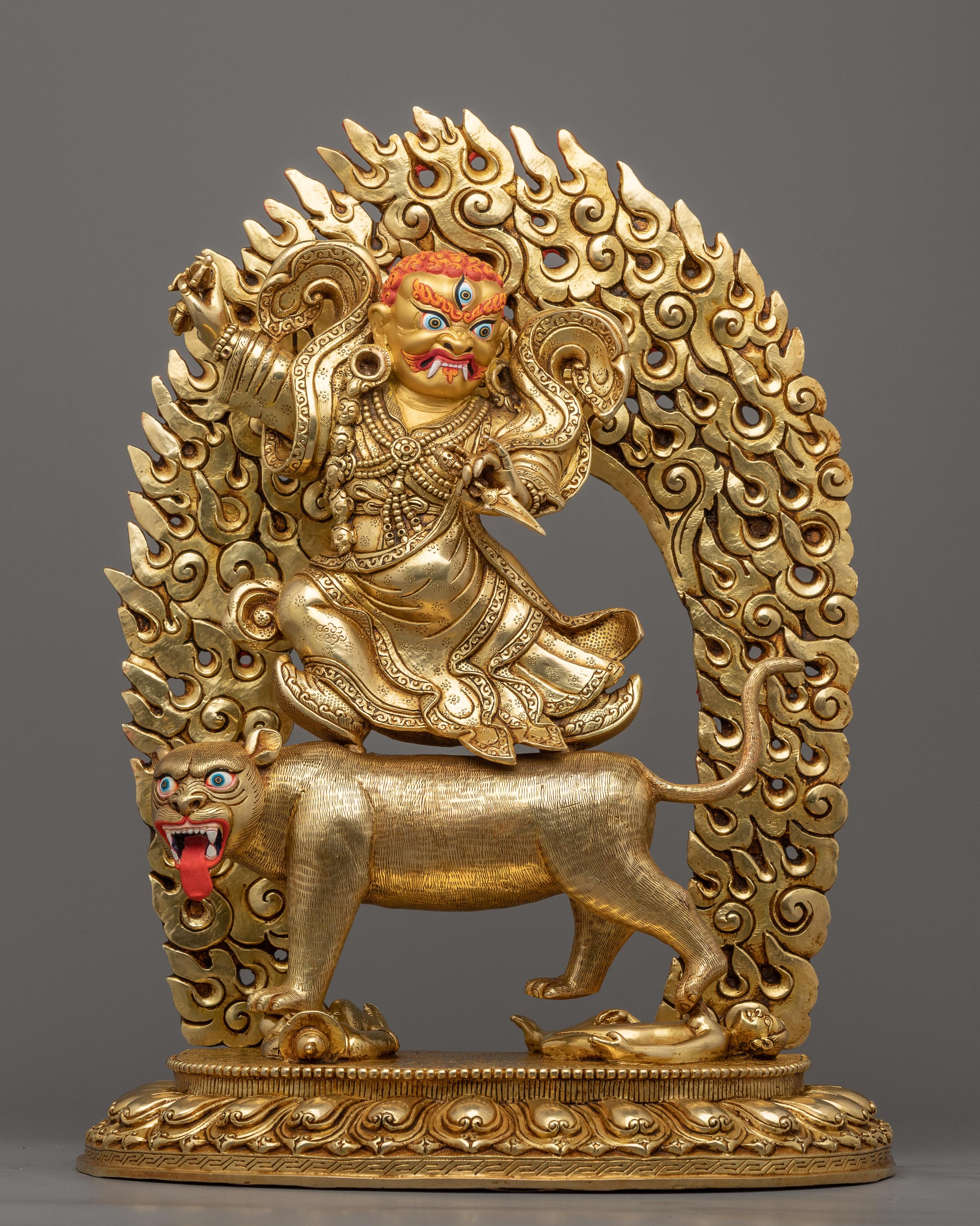 Dorje Drolo: The Powerful Wrathful Deity | Himalayan Buddhist Statue