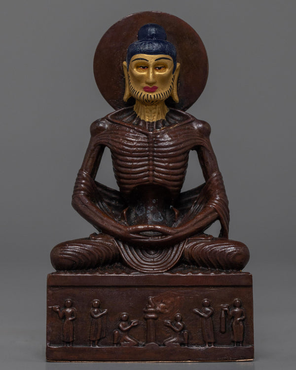 Fasting Shakyamuni Buddha Sculpture 