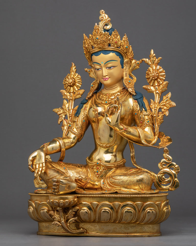 Green Tara Goddess | Mother of Compassion | Himalayan Art