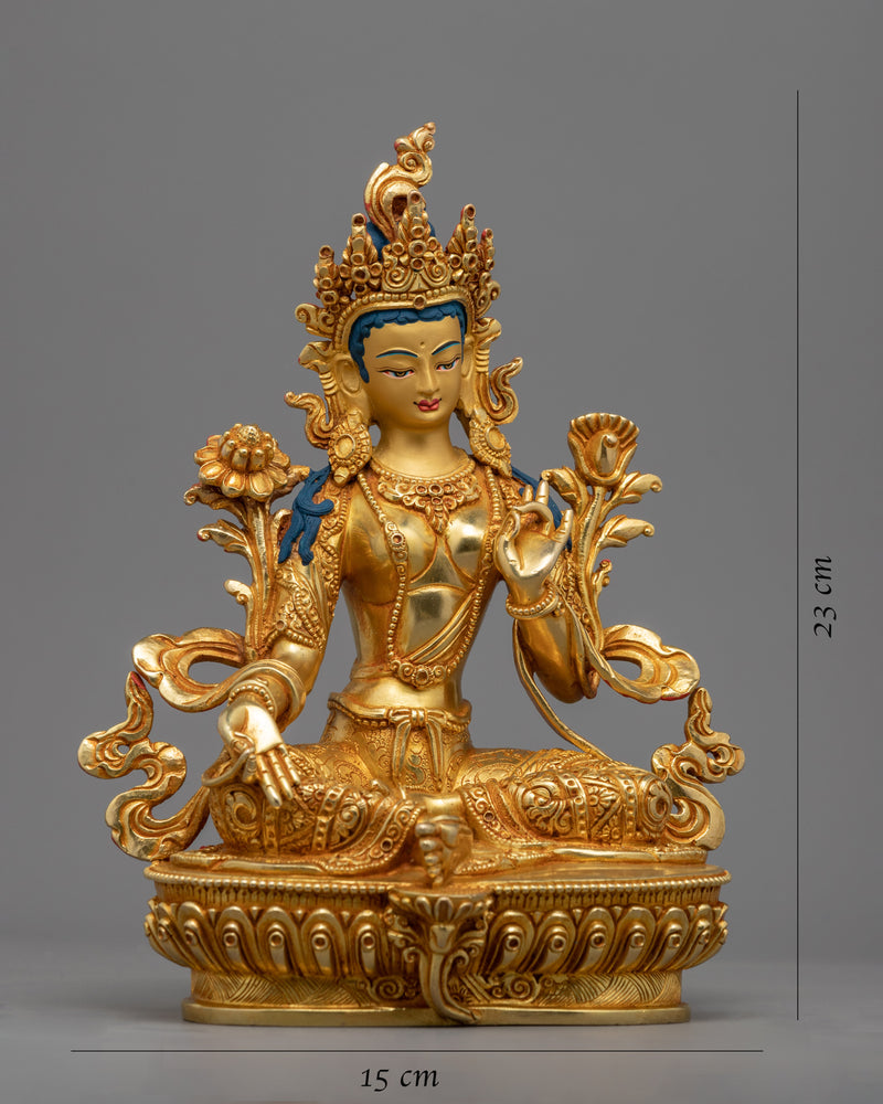 How To Chant Green Tara Mantra | Himalayan Traditionally Hand-crafted Statue