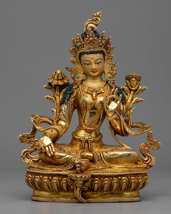 seated-green-tara-buddha