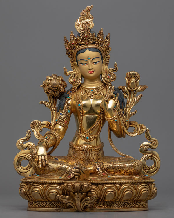 Green Tara Deity