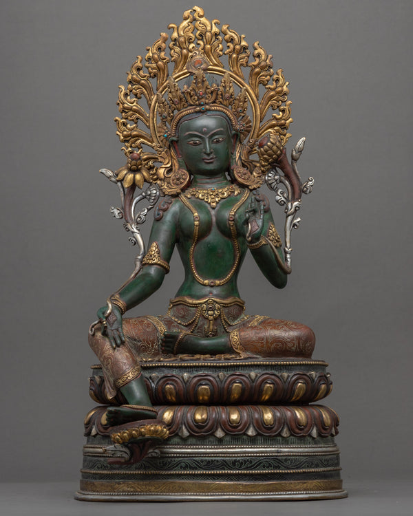 green-tara-guru-sculpture