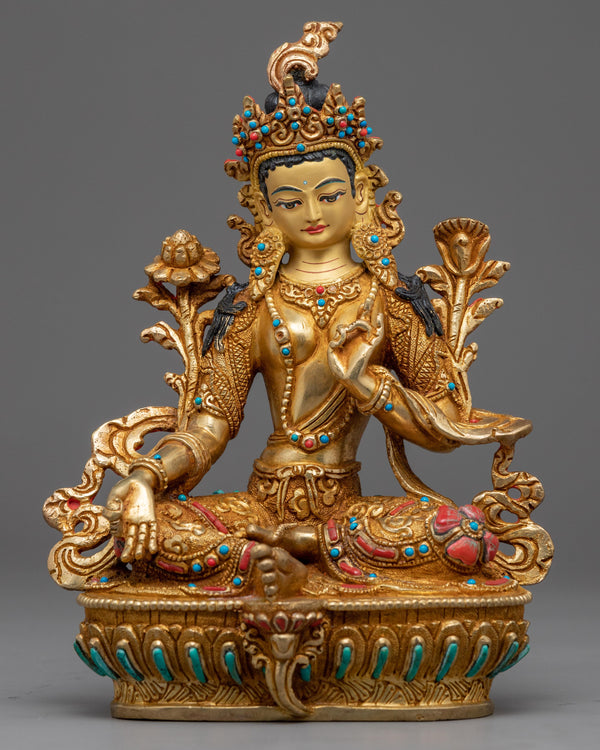 green tara statues