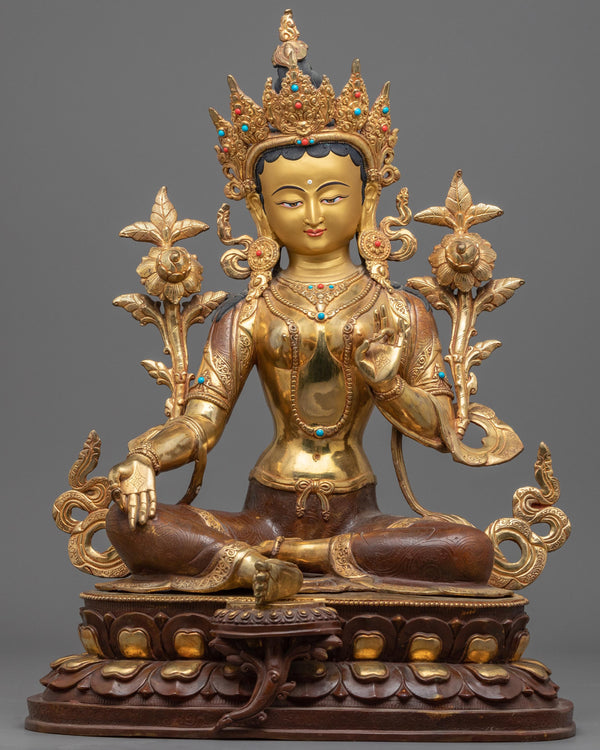 Green Tara Buddha Statue