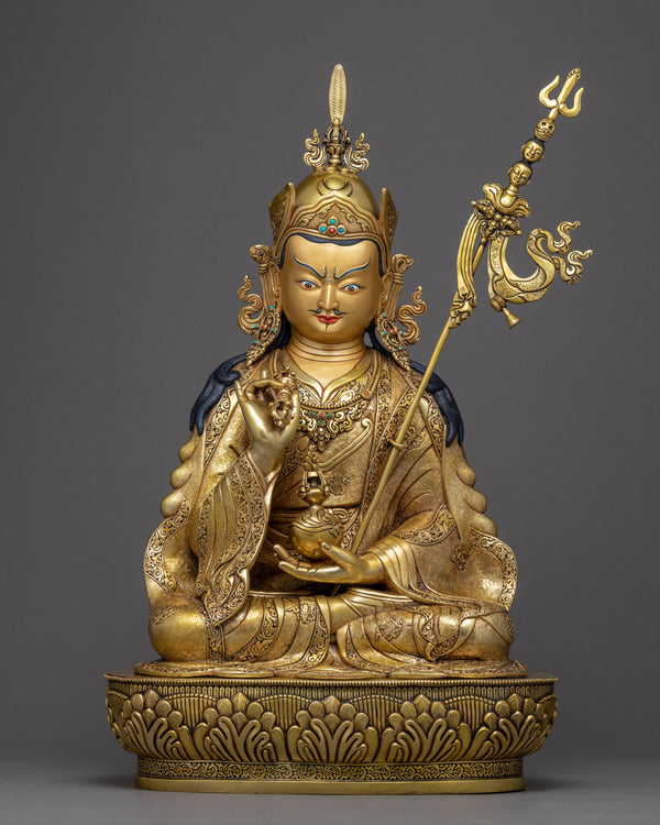 Rare Guru Padmasambhava Statue