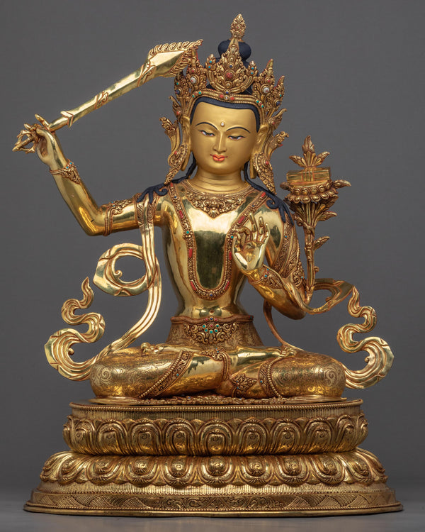 Manjushri Statue Sword 