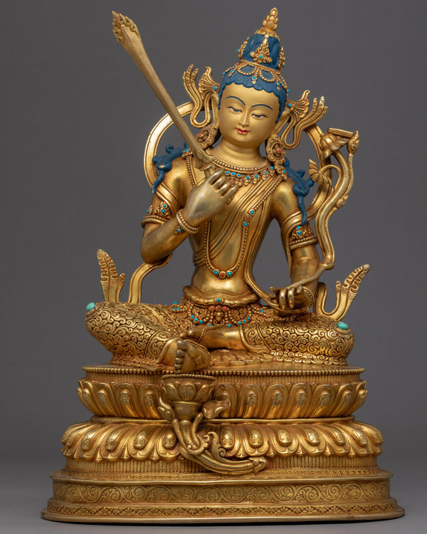 Rare Manjushri Statue